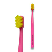 Healthy Smile Medium toothbrush, Pink